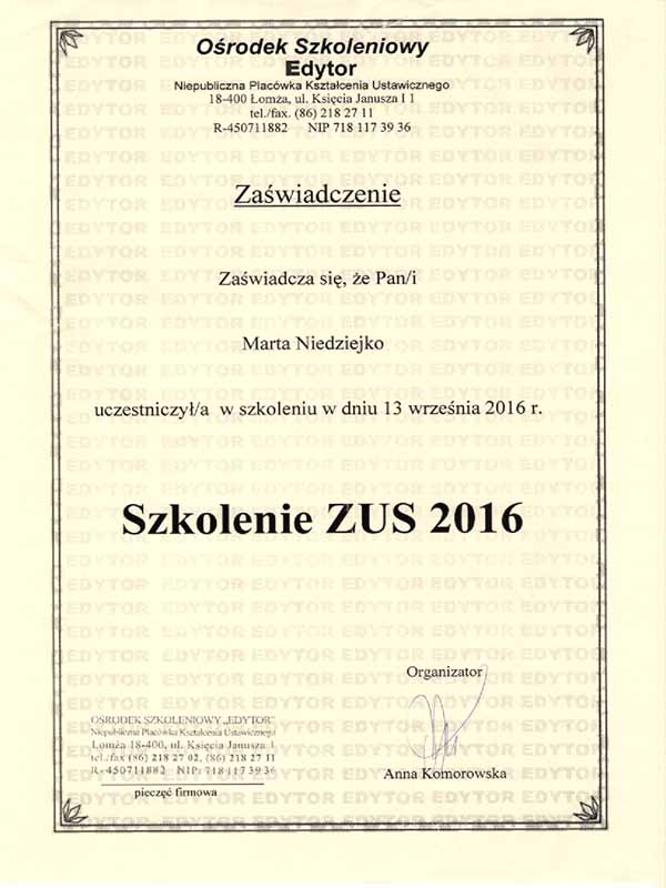 6.certyfikat szkolenie zus